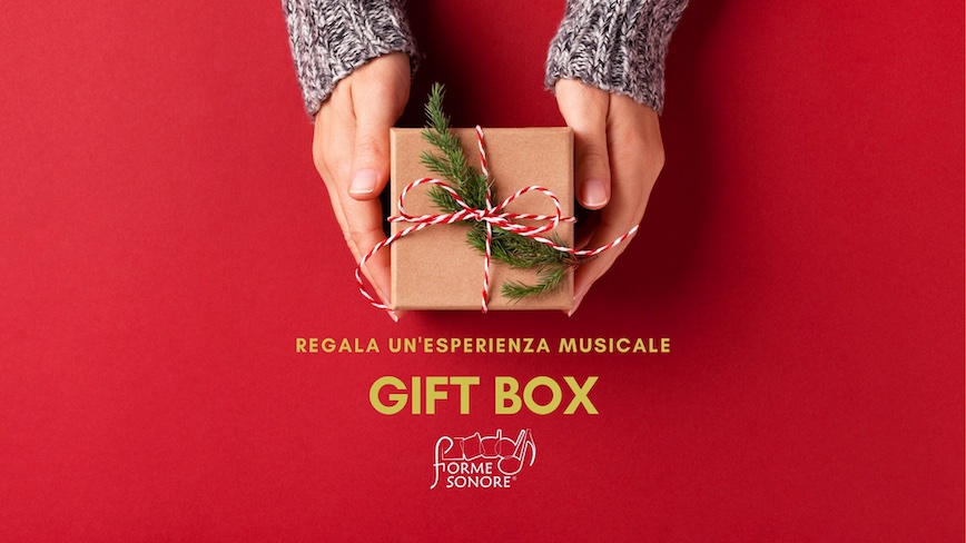 Regala un’esperienza formativa con la Gift BOX di Forme Sonore.